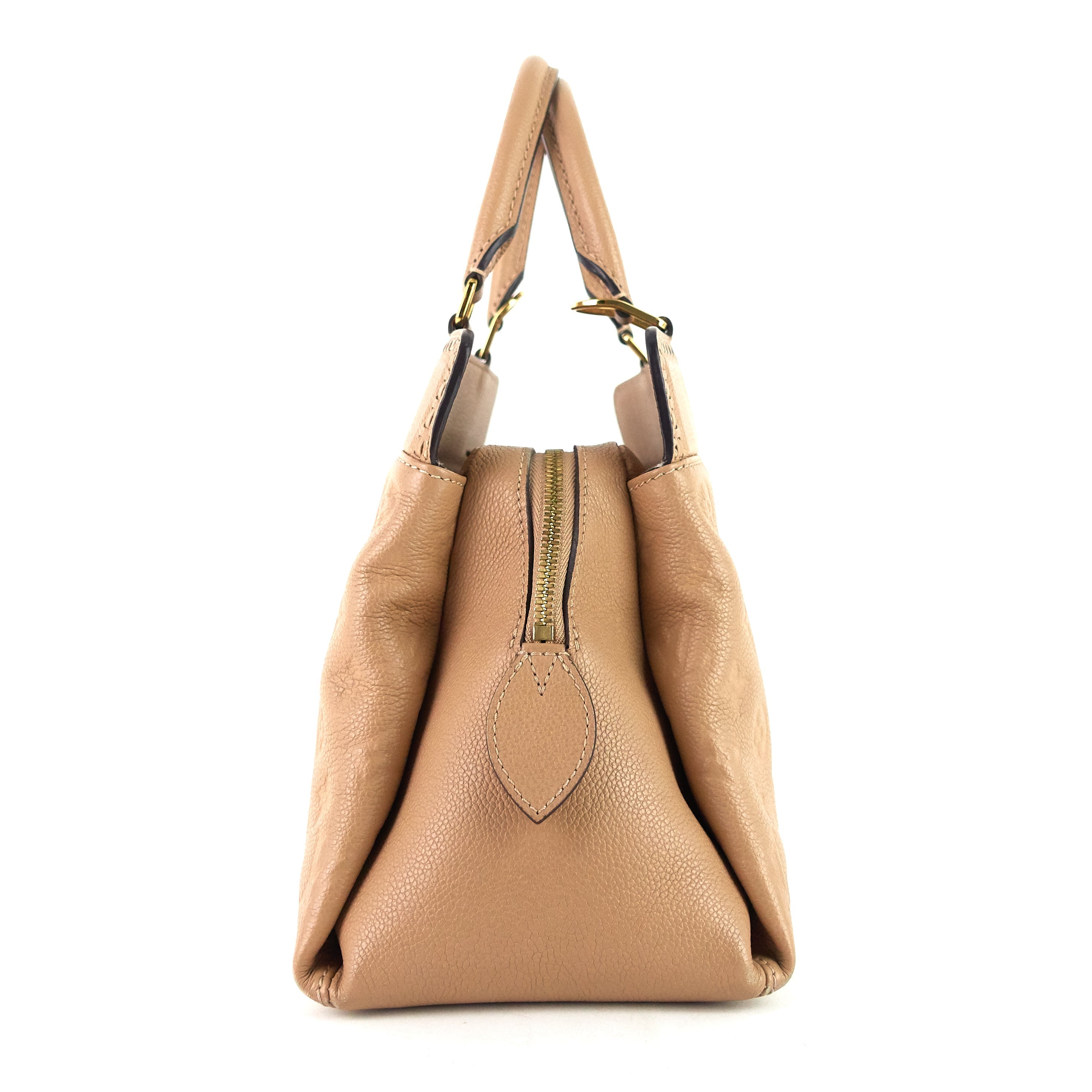 Louis Vuitto Vosges MM Monogram Empreinte Leather Bag