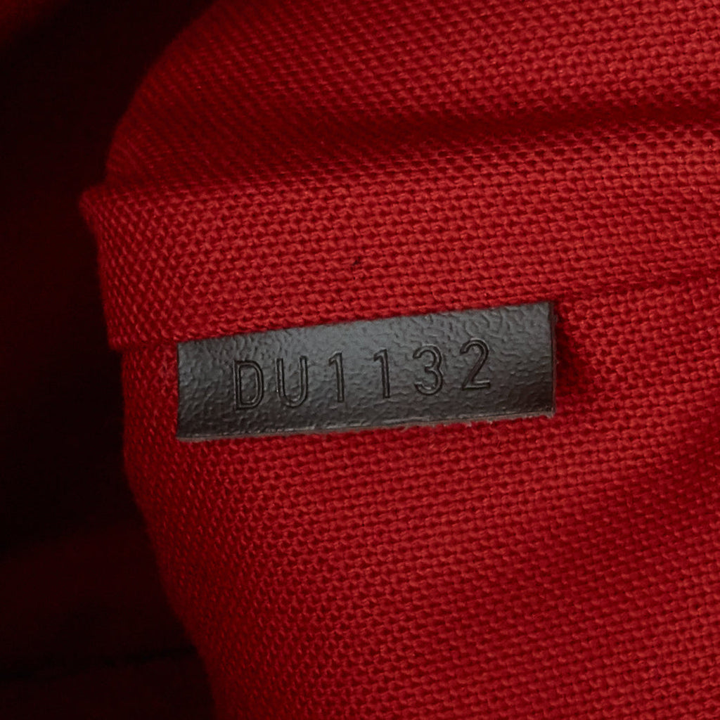 Louis Vuitto Bloomsbury PM Damier Ebene Canvas Bag