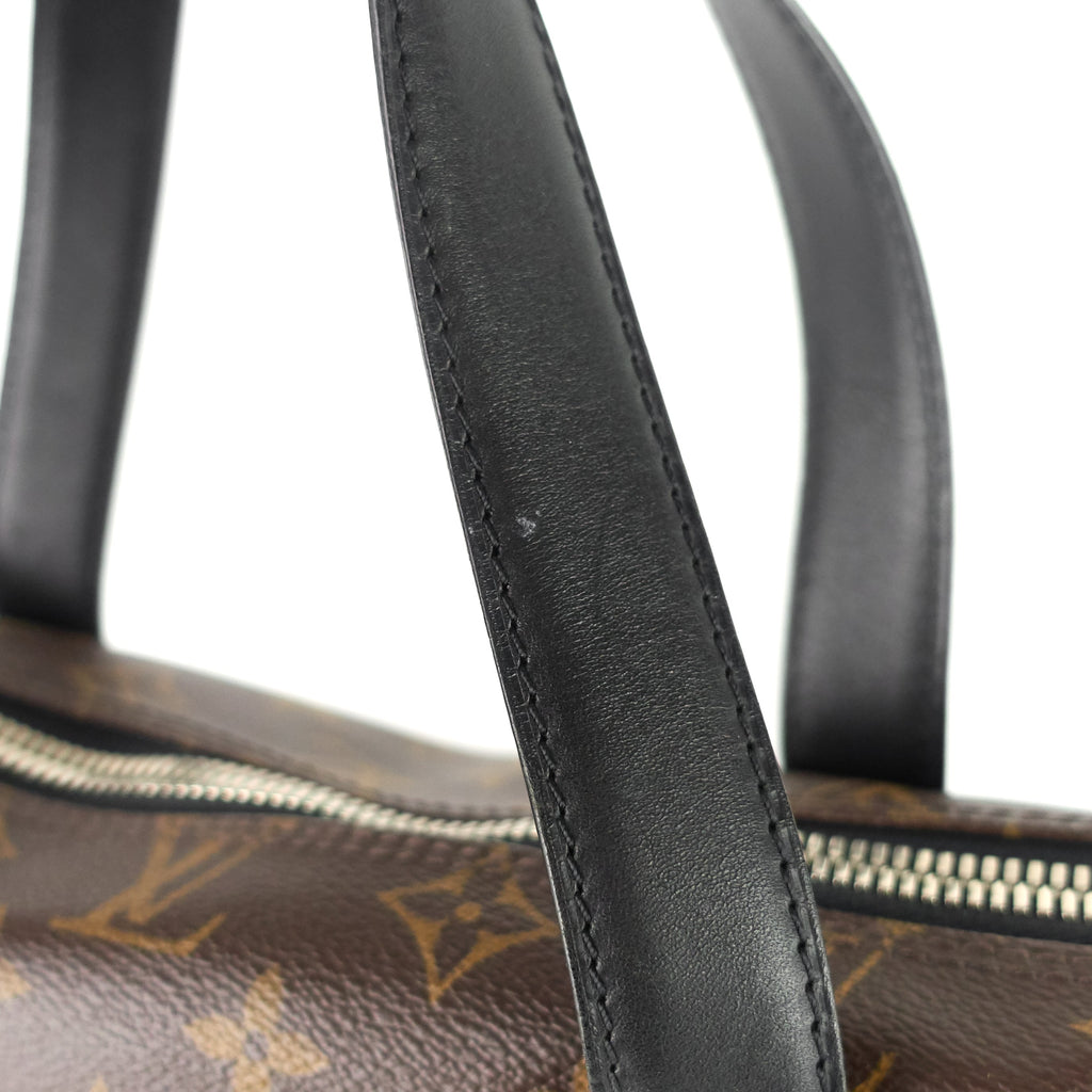 Louis Vuitto Kitan Macassar Monogram Canvas Bag