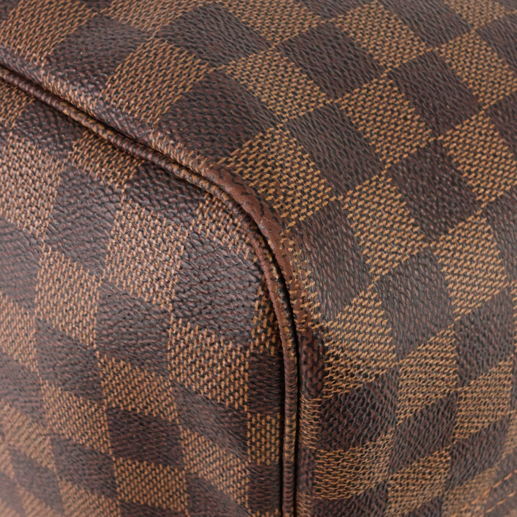 Louis Vuitto Neverfull GM Damier Ebene Canvas Tote Bag