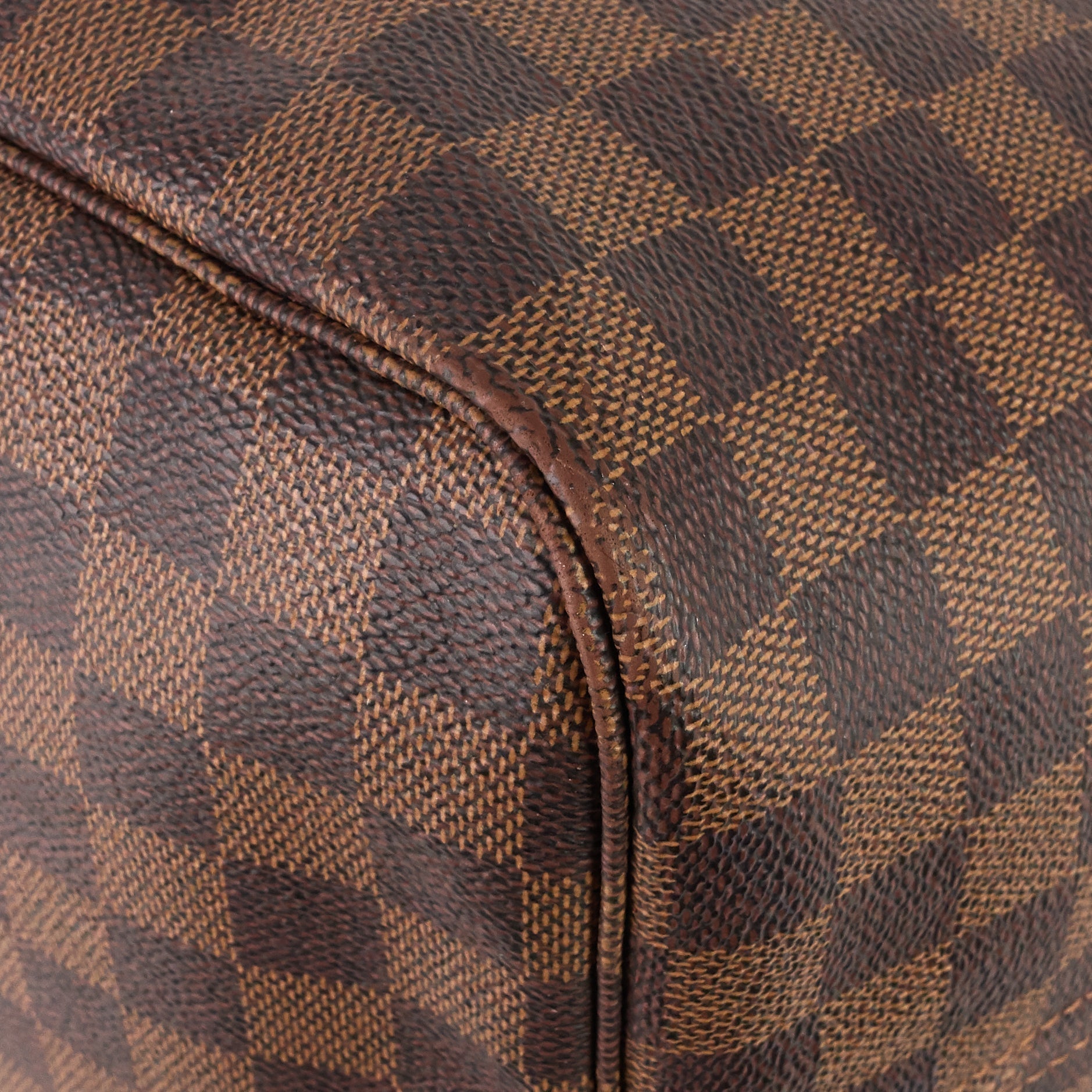 Louis Vuitto Neverfull GM Damier Ebene Canvas Tote Bag