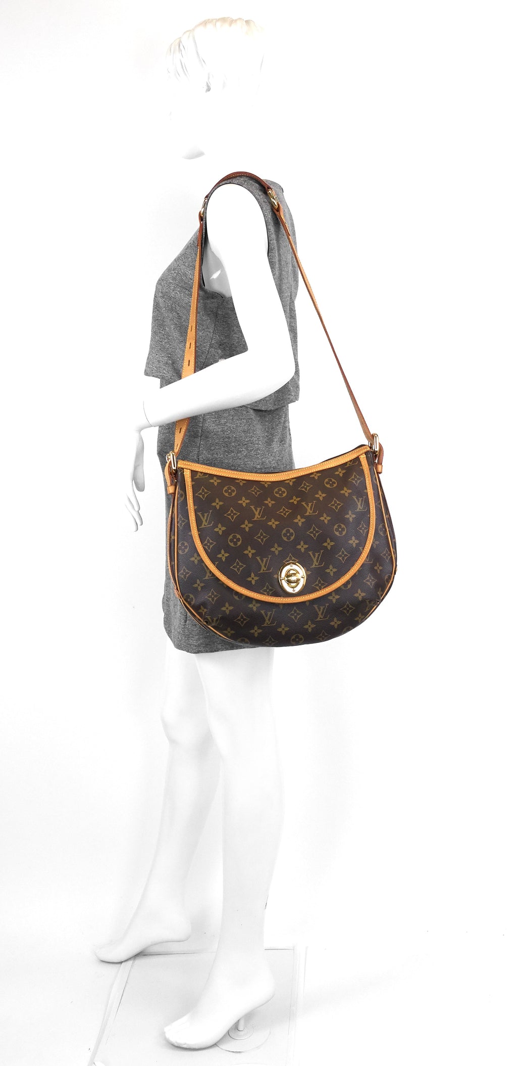 Louis Vuitto Tulum GM Monogram Canvas Hobo Bag