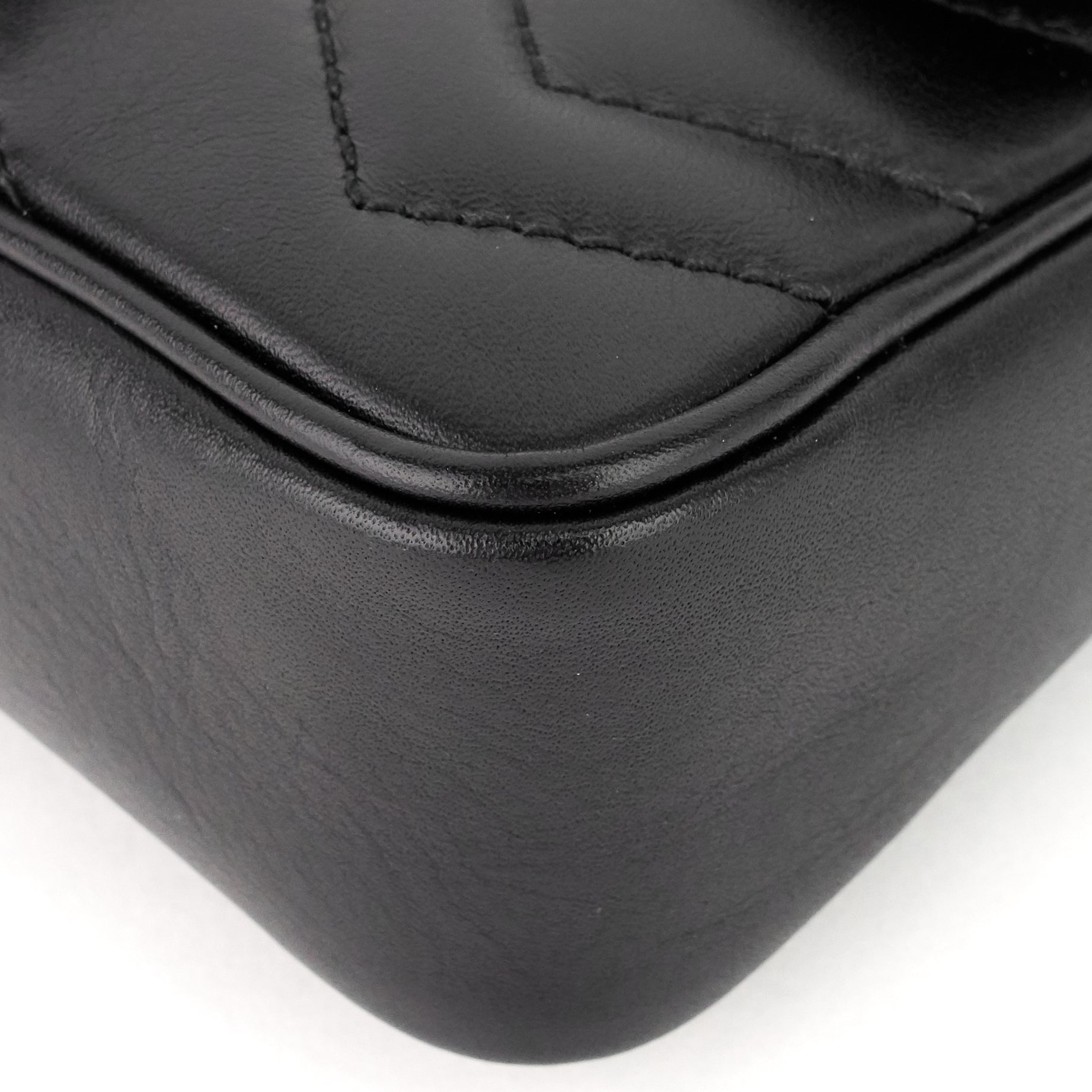 Gucci GG Marmont Super Mini MatelassÃ© Leather Bag