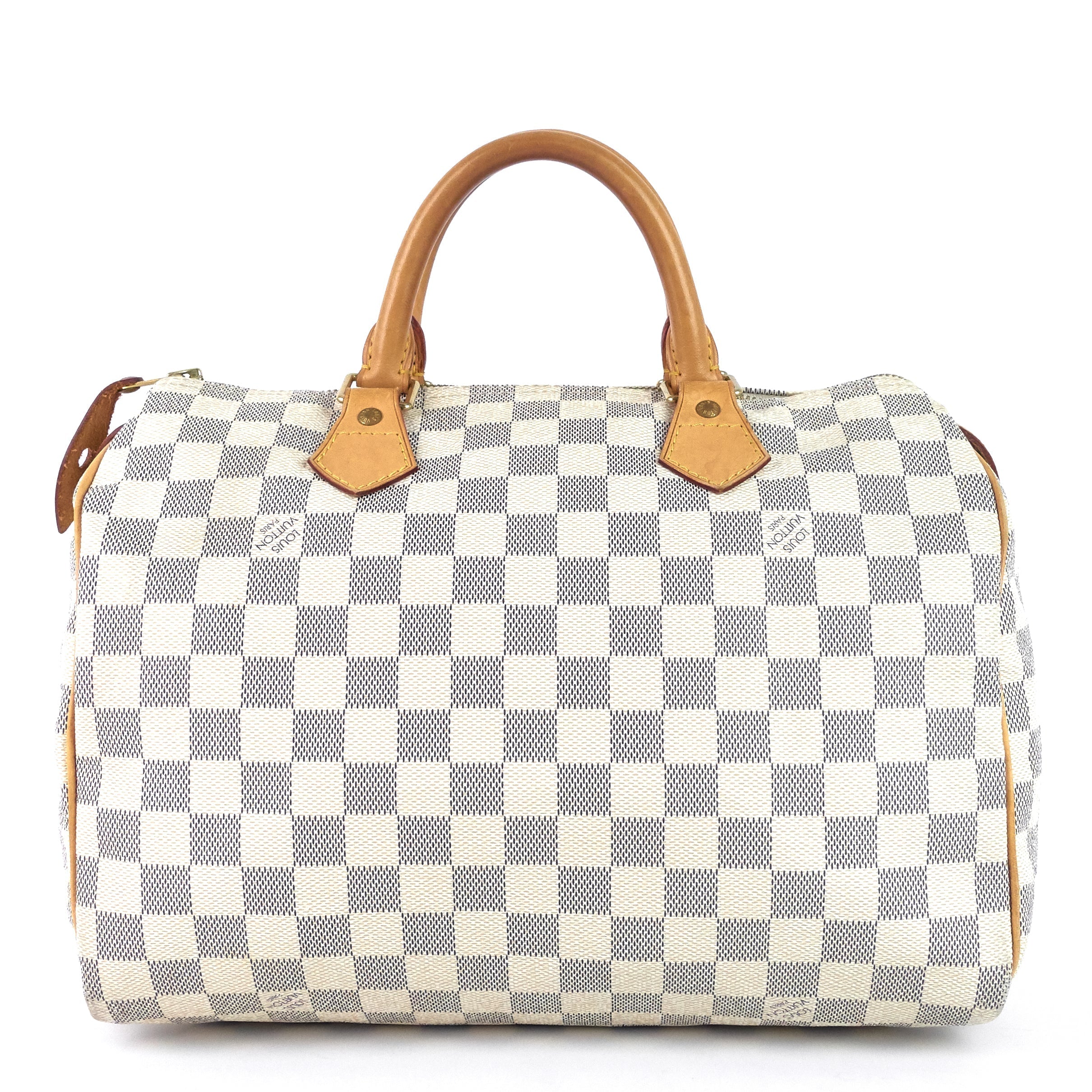 Louis Vuitto Speedy 30 Damier Azur Canvas Bag