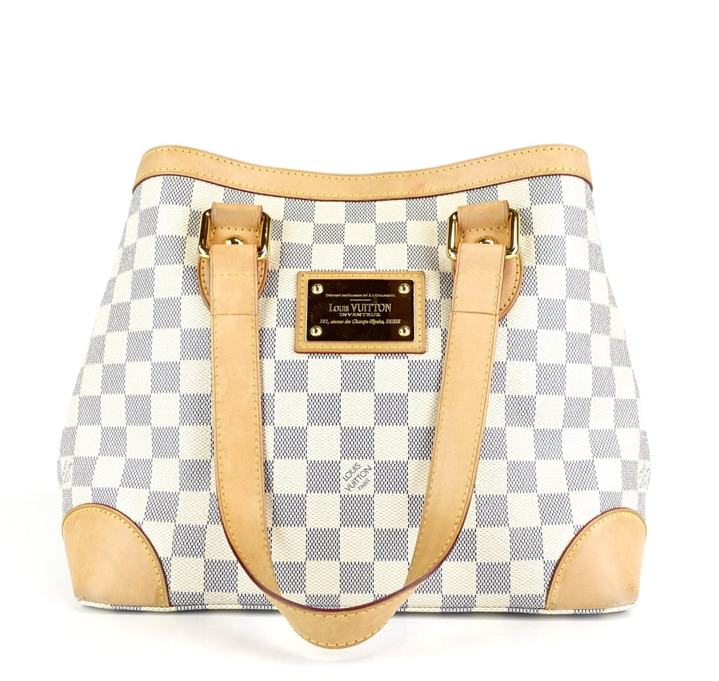 Louis Vuitto Hampstead PM Damier Azur Canvas Bag