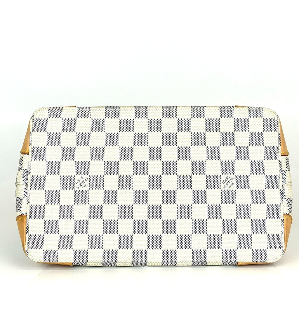 Louis Vuitto Hampstead PM Damier Azur Canvas Bag
