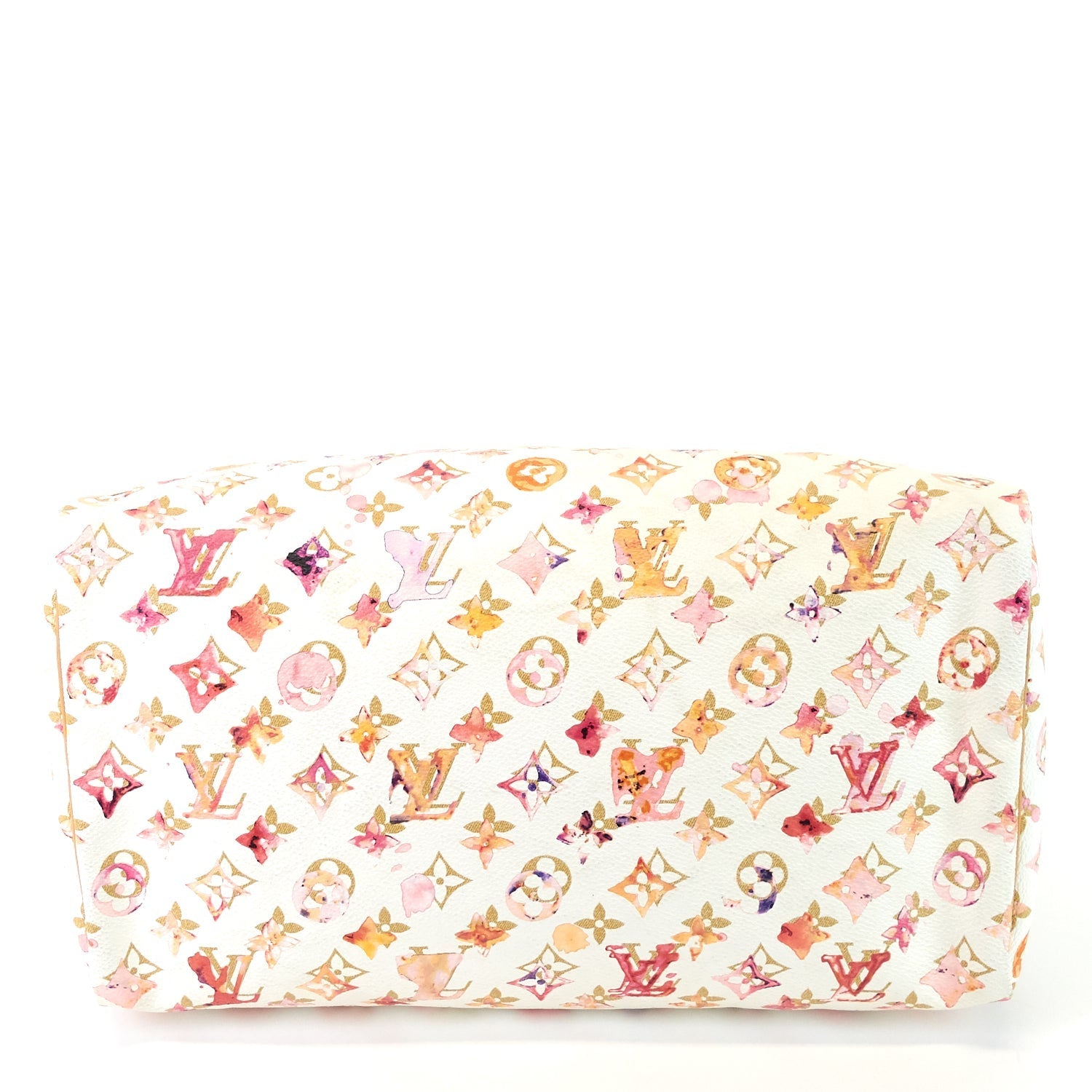 Louis Vuitto Speedy 35 Aquarelle Monogram Canvas Bag