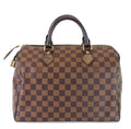 Louis Vuitto Speedy 30 Damier Ebene Canvas Bag