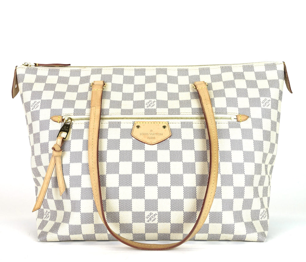 Louis Vuitto Iena MM Damier Azur Canvas Bag