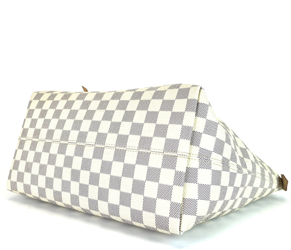 Louis Vuitto Iena MM Damier Azur Canvas Bag
