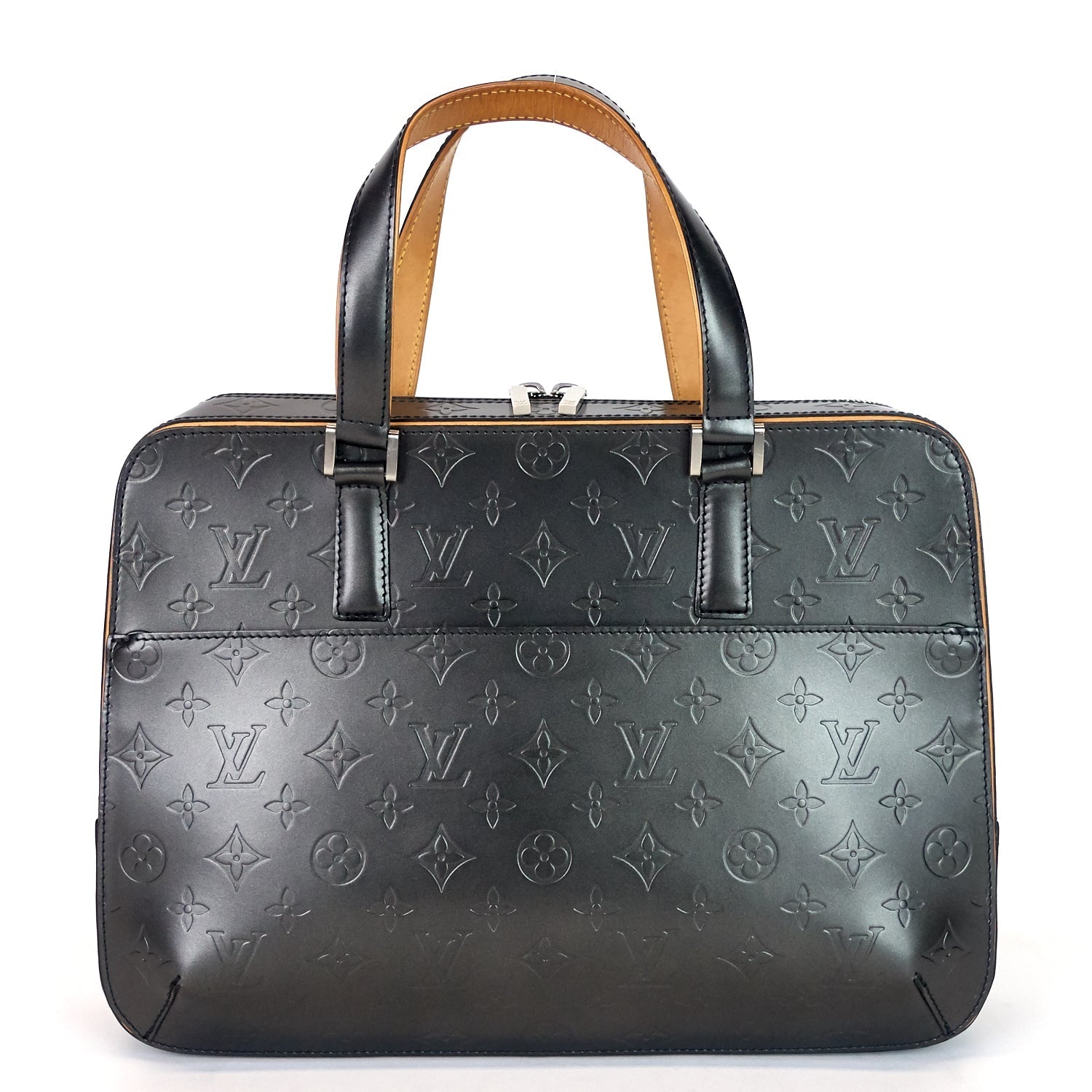 Louis Vuitto Malden Monogram Mat Vernis Leather Bag