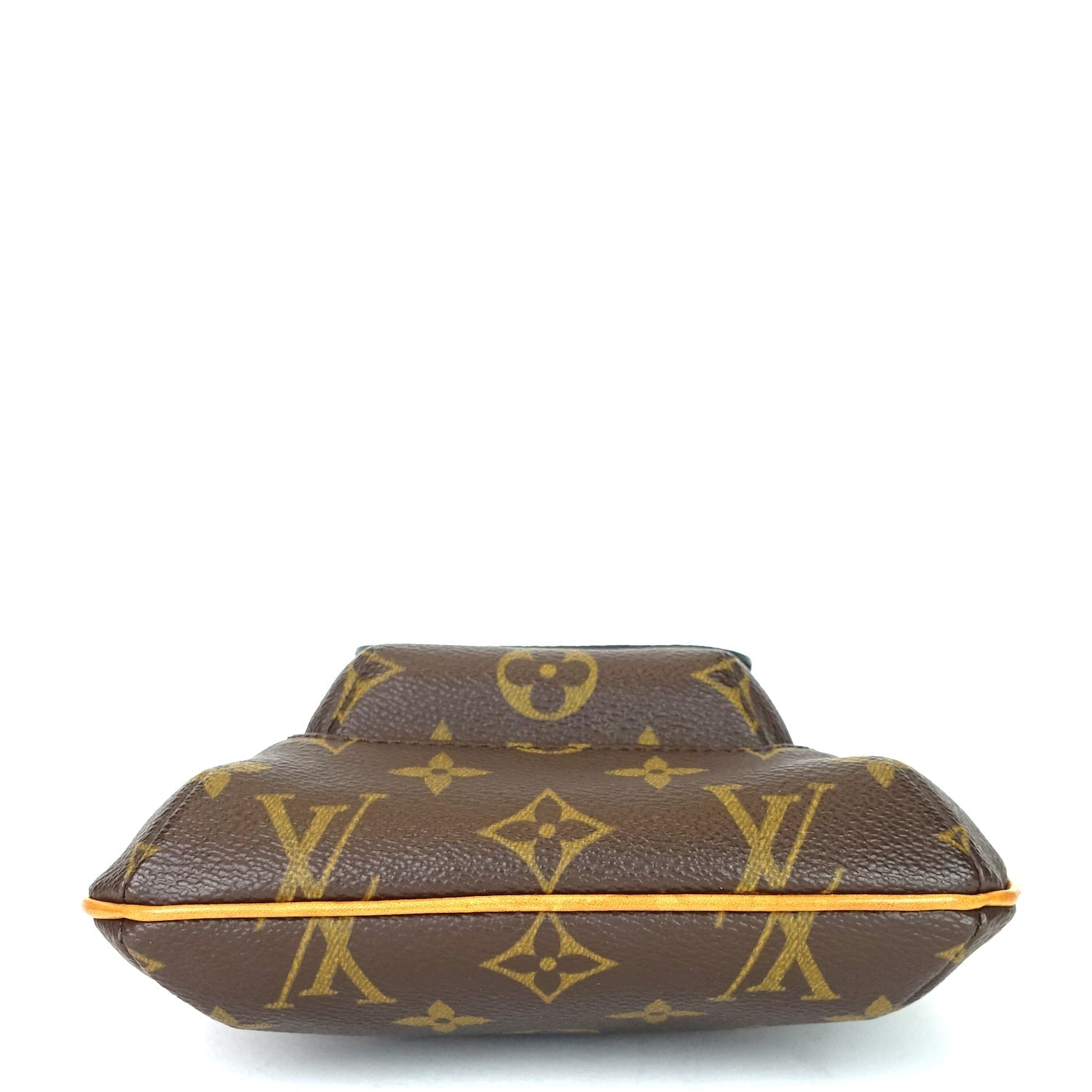 Louis Vuitto Partition Wristlet Monogram Canvas Bag
