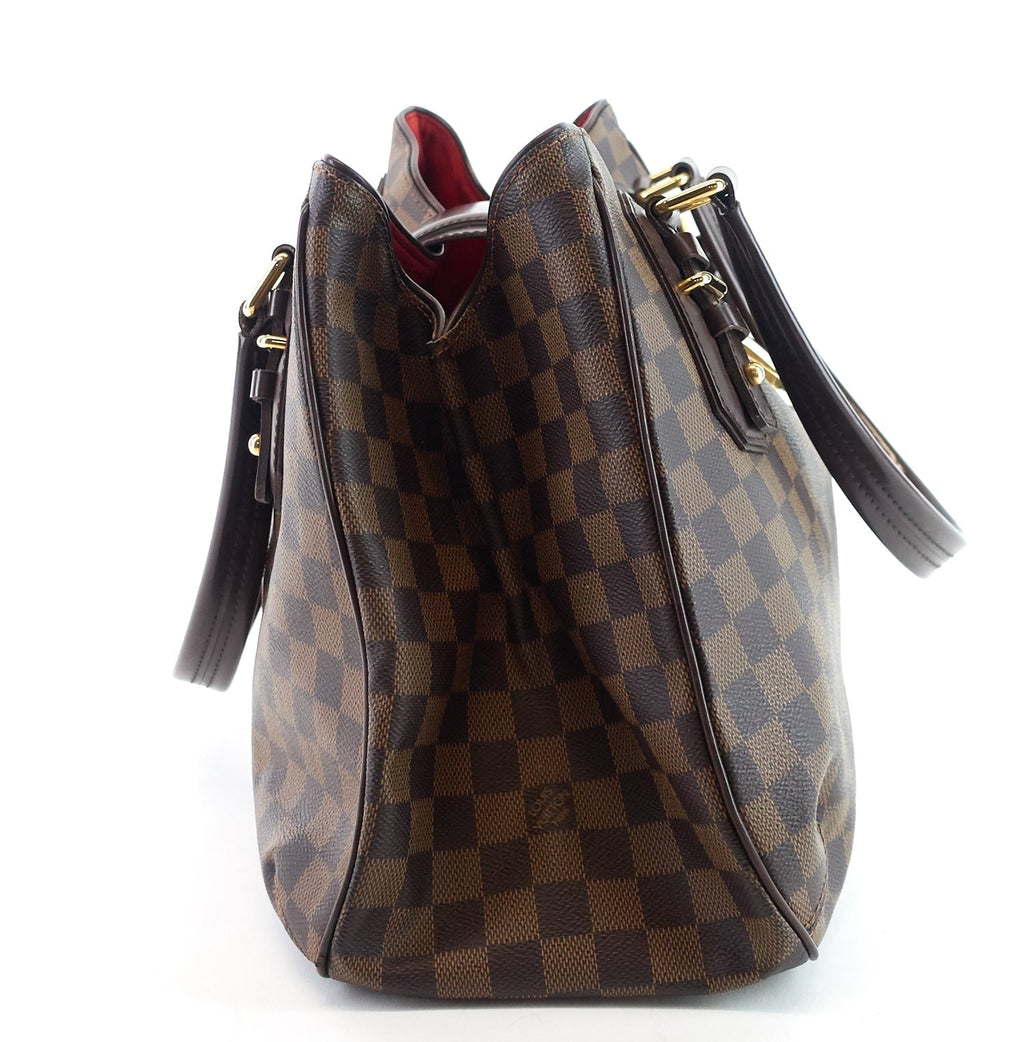 Louis Vuitto Griet Damier Ebene Canvas Bag