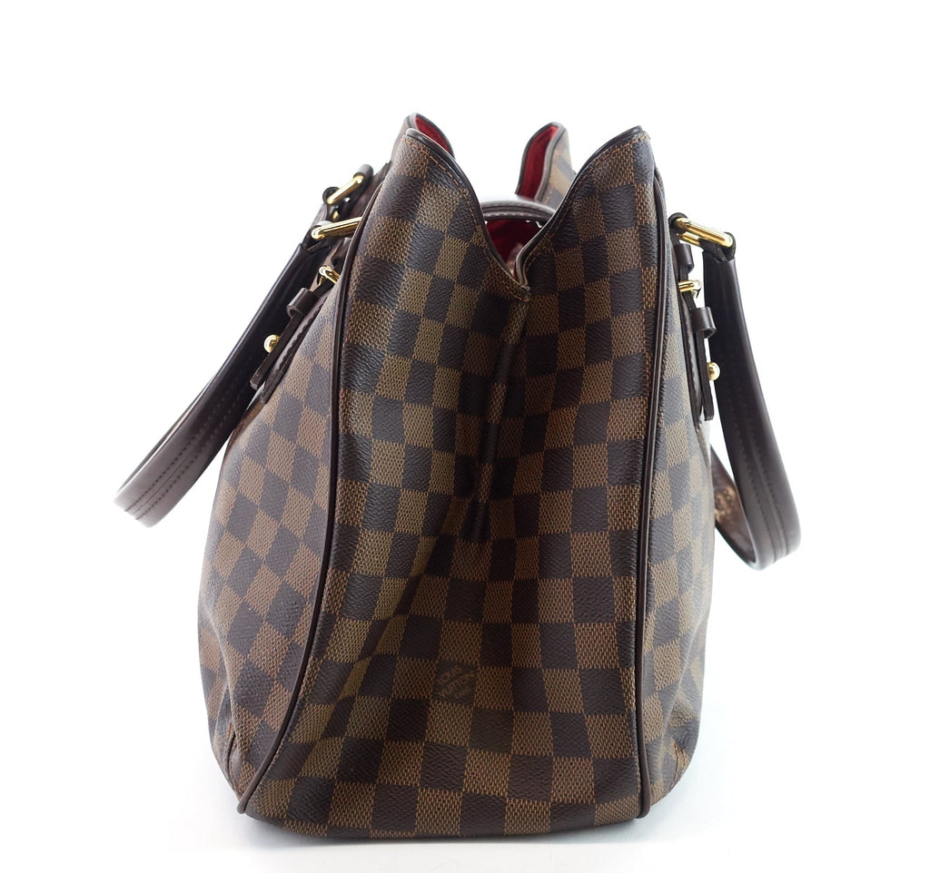Louis Vuitto Griet Damier Ebene Canvas Bag