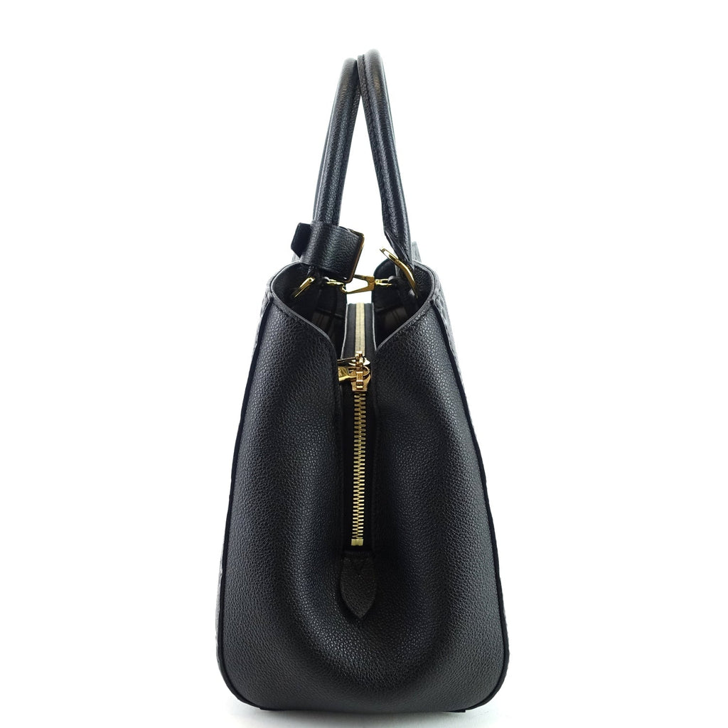 Louis Vuitto Montaigne MM Monogram Empreinte Leather Bag