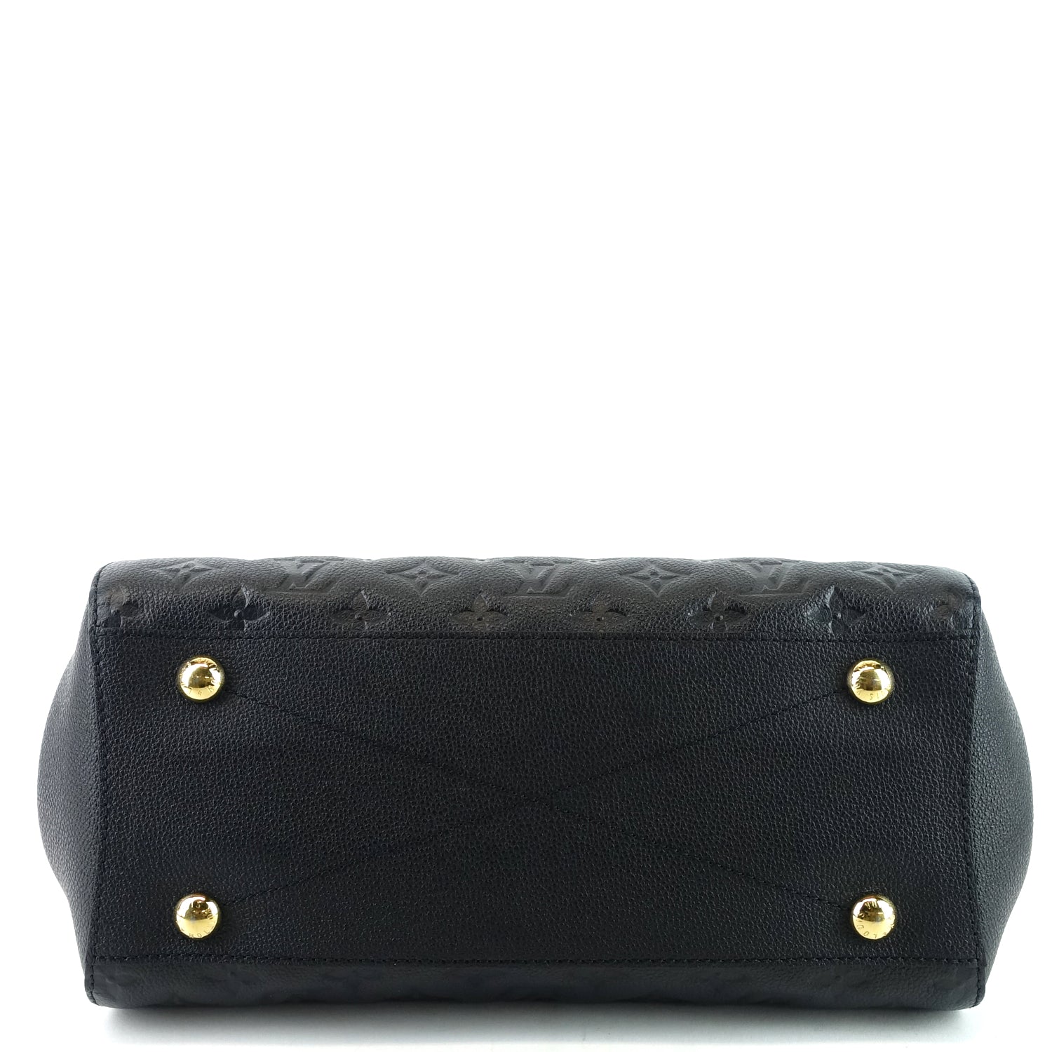 Louis Vuitto Montaigne MM Monogram Empreinte Leather Bag