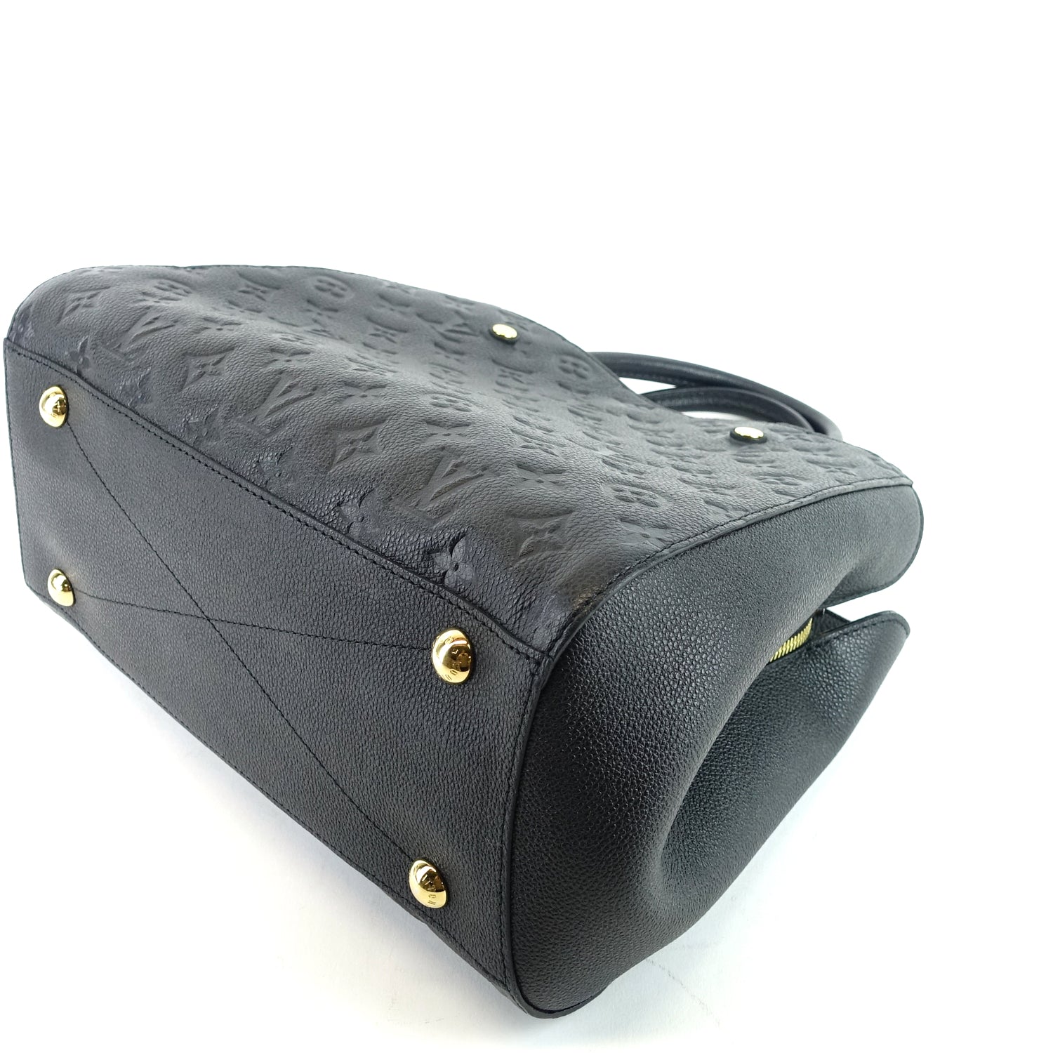 Louis Vuitto Montaigne MM Monogram Empreinte Leather Bag