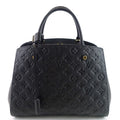 Louis Vuitto Montaigne MM Monogram Empreinte Leather Bag