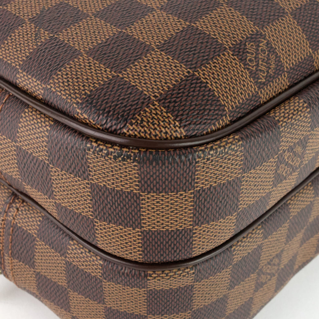 Louis Vuitto Reporter PM Damier Ebene Canvas Messenger Bag