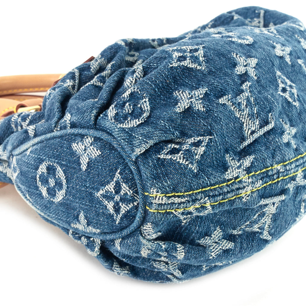 Louis Vuitto Pleaty Monogram Denim Bag