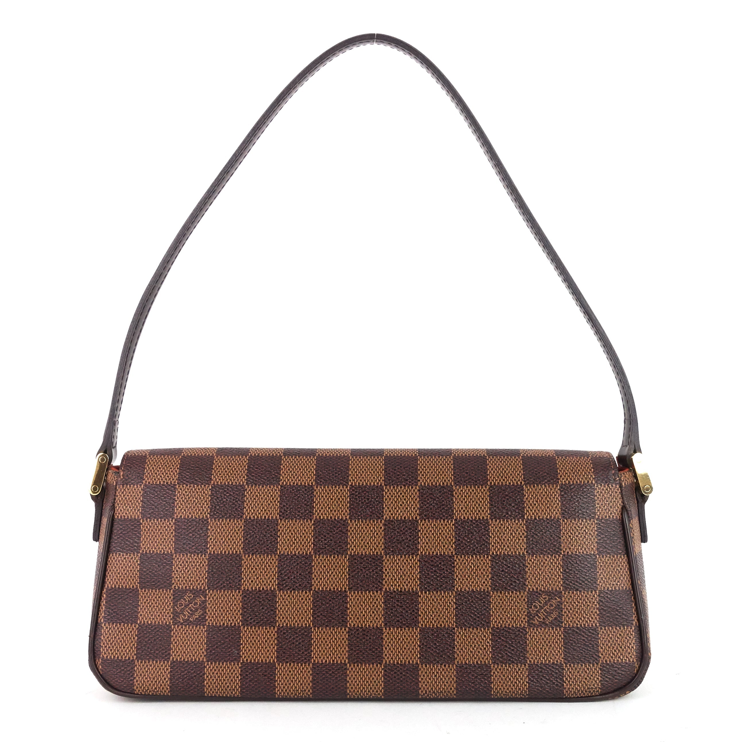 Louis Vuitto Recoleta Damier Ebene Canvas Bag