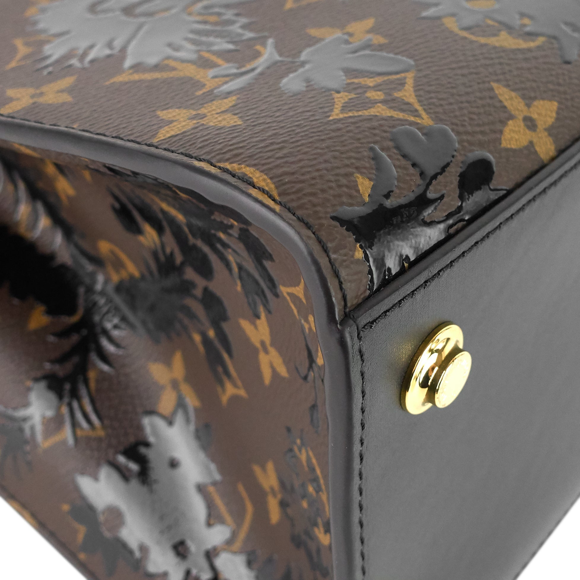 Louis Vuitto City Steamer MM Monogram Blossom Canvas Bag