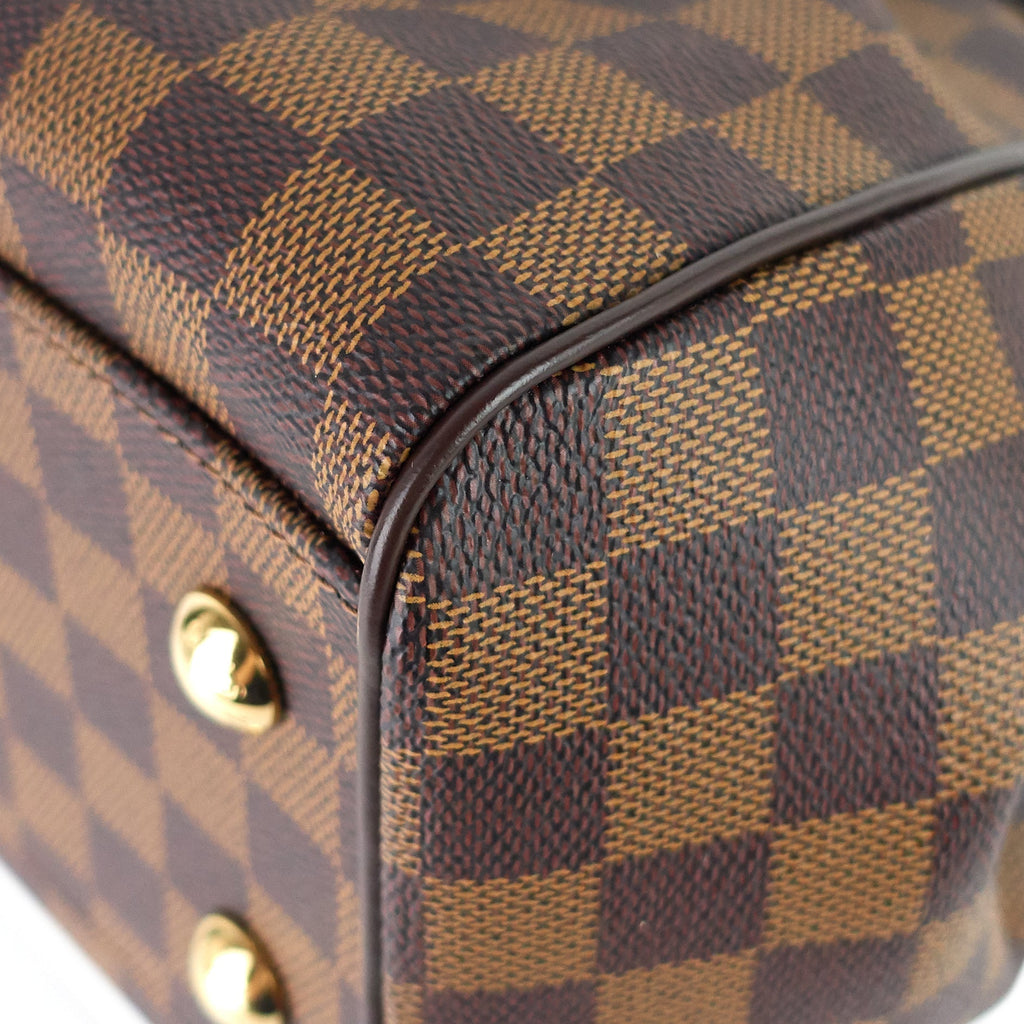Louis Vuitto Trevi PM Damier Ebene Canvas Bag