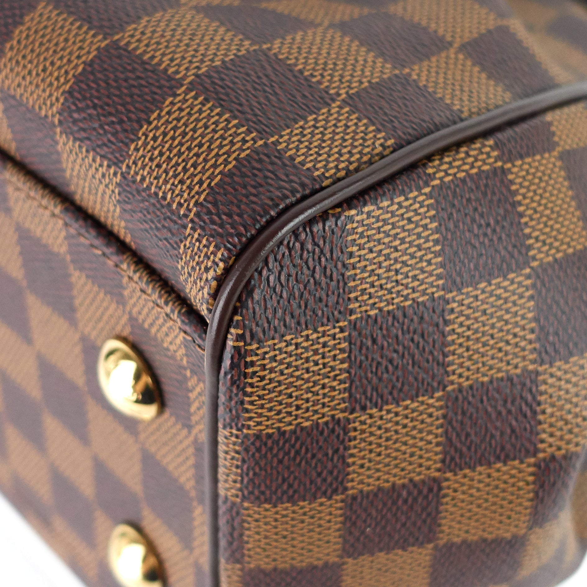 Louis Vuitto Trevi PM Damier Ebene Canvas Bag