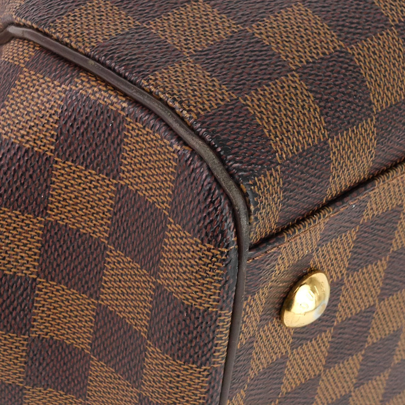 Louis Vuitto Trevi PM Damier Ebene Canvas Bag