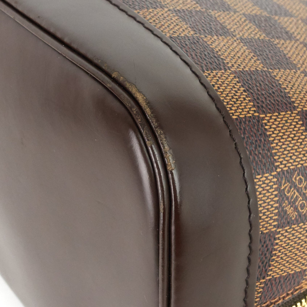 Louis Vuitto Alma PM Damier Ebene Canvas Bag