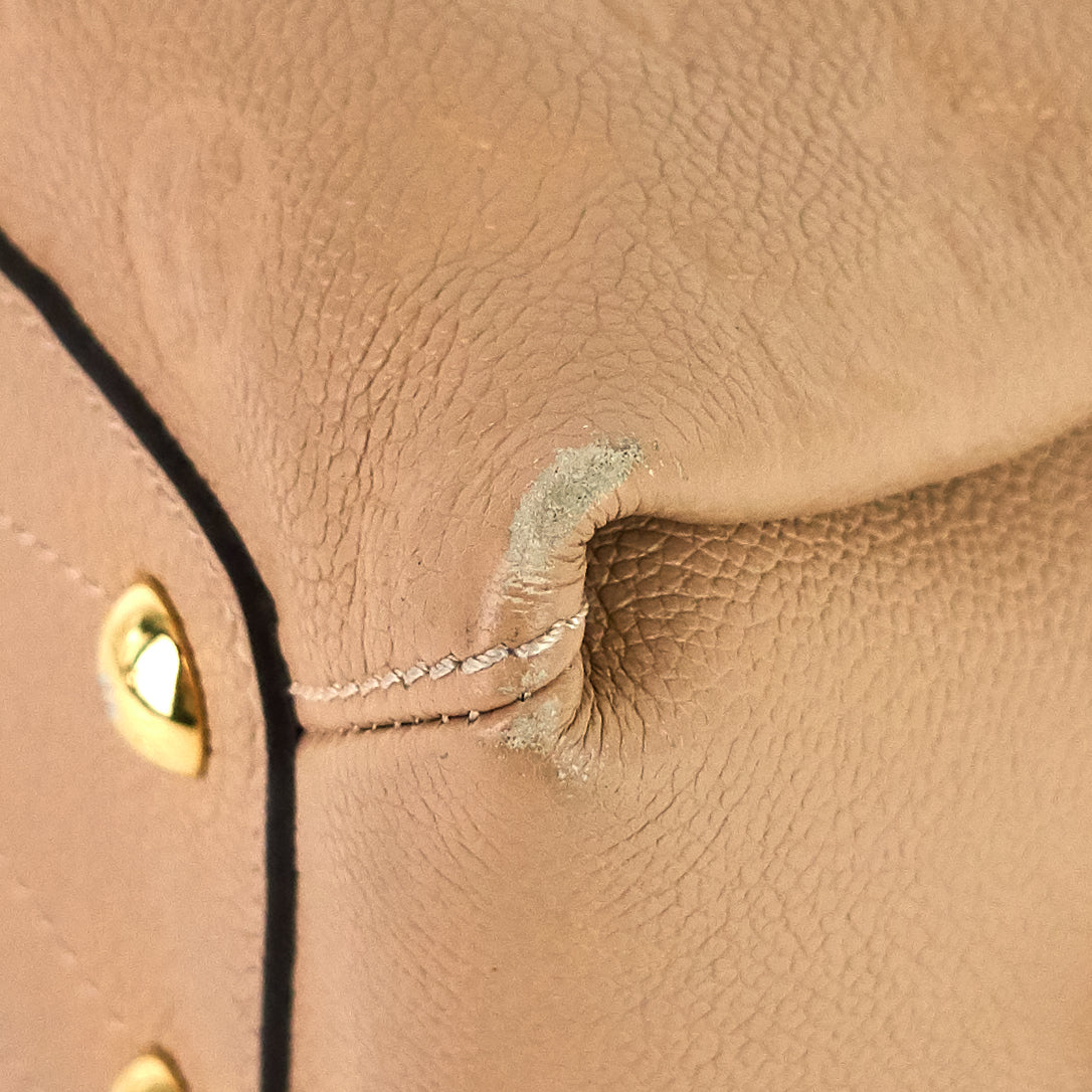 Louis Vuitto Vosges MM Monogram Empreinte Leather Bag
