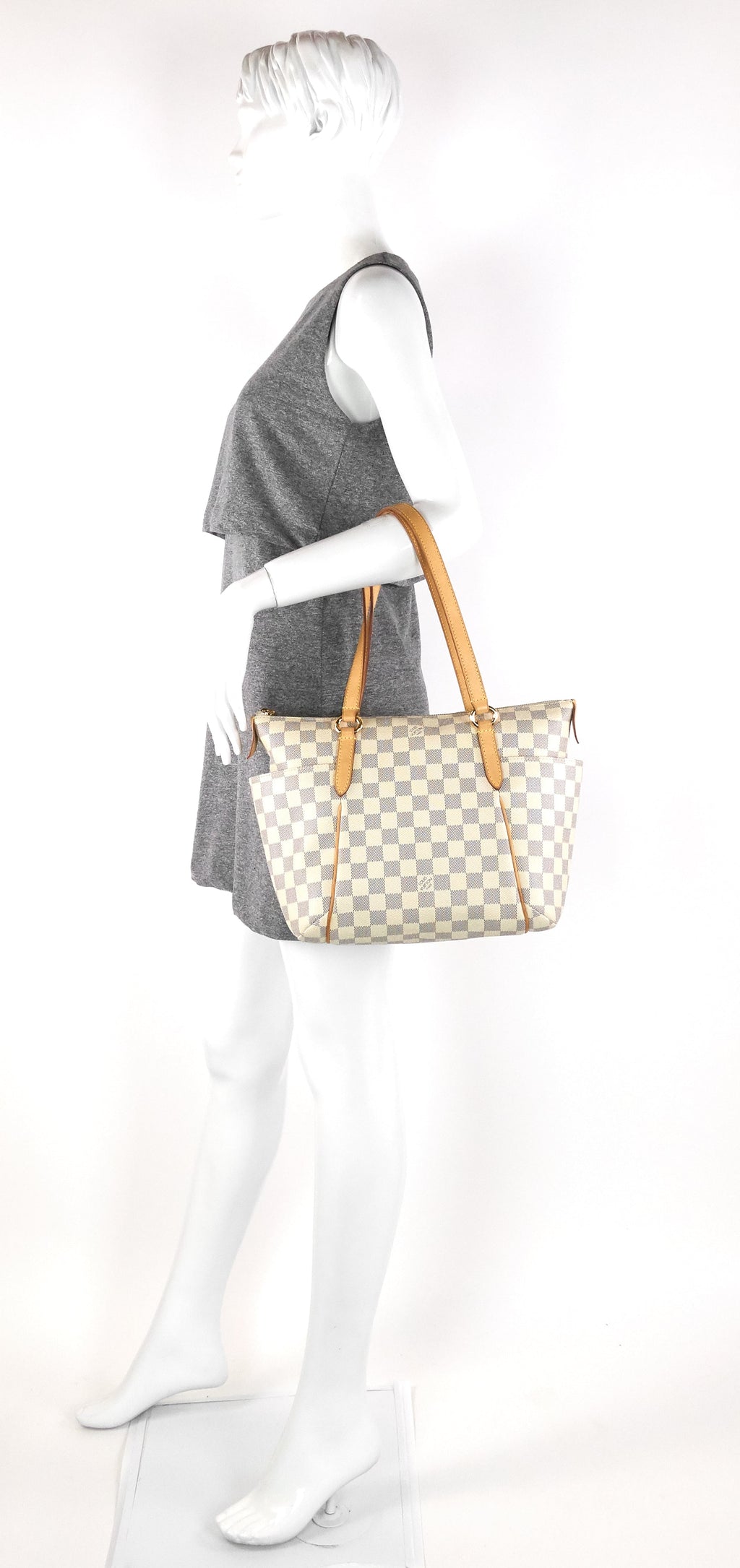 Louis Vuitto Totally PM Damier Azur Canvas Bag