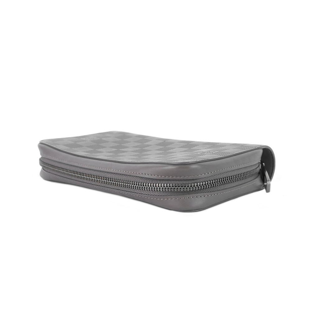 Louis Vuitto Zippy XL Damier Infini Leather Organizer Wallet