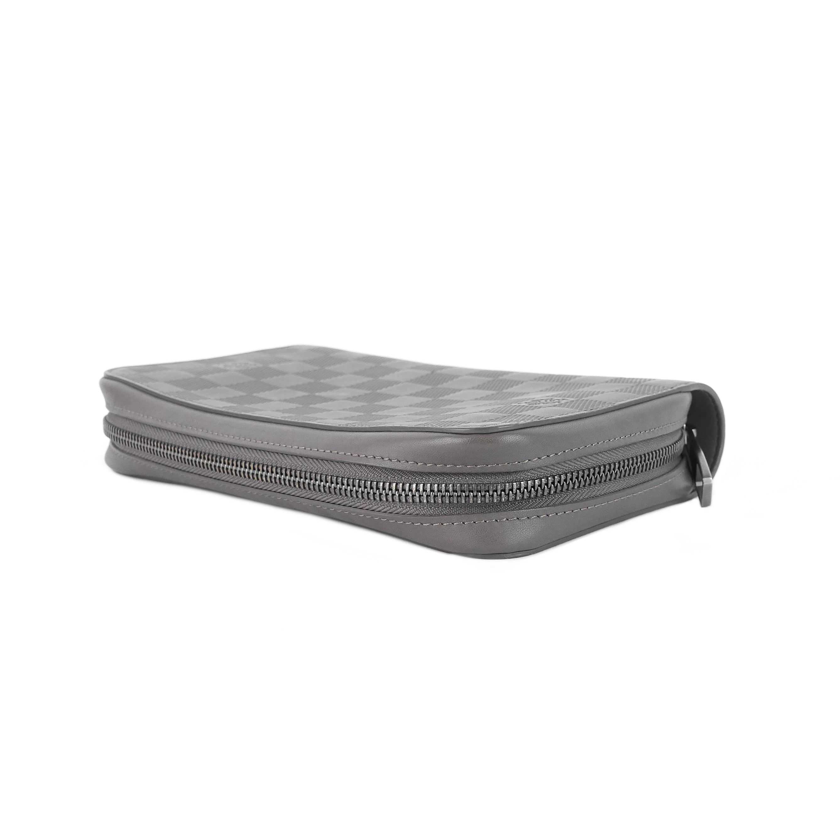 Louis Vuitto Zippy XL Damier Infini Leather Organizer Wallet