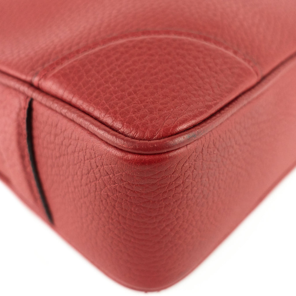 Louis Vuitto Porte-Documents Voyage PM Taurillon Leather Briefcase Bag
