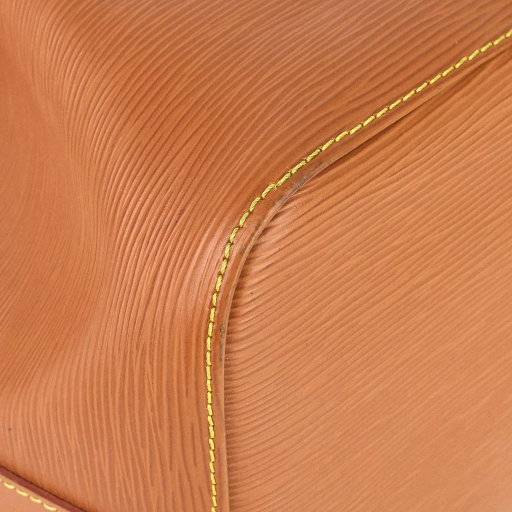 Louis Vuitto Petit NoÃ© Cipango Gold Epi Leather Bag