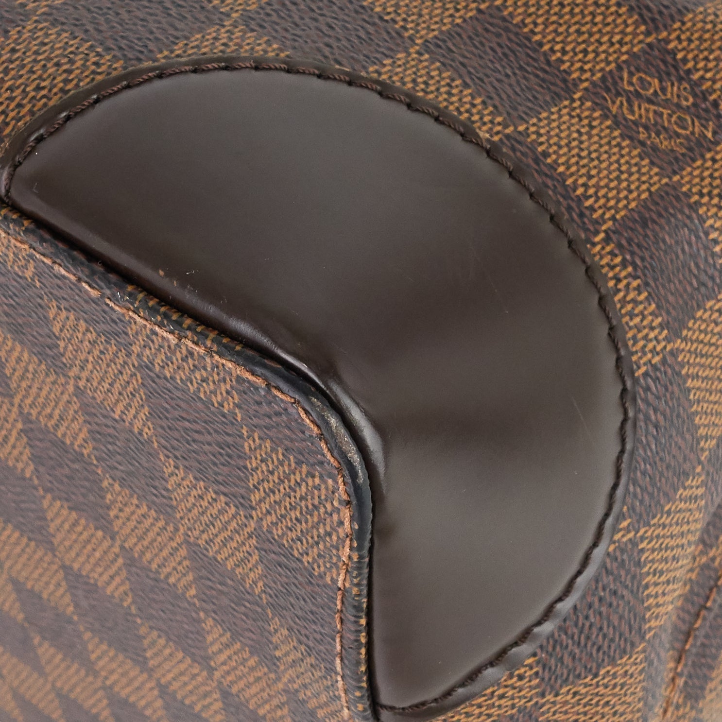 Louis Vuitto Hampstead MM Damier Ebene Canvas Bag