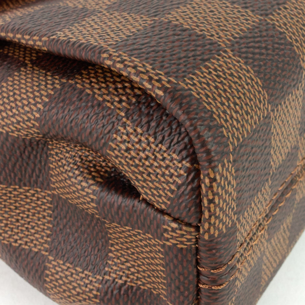 Louis Vuitto Croisette Damier Ebene Canvas Bag