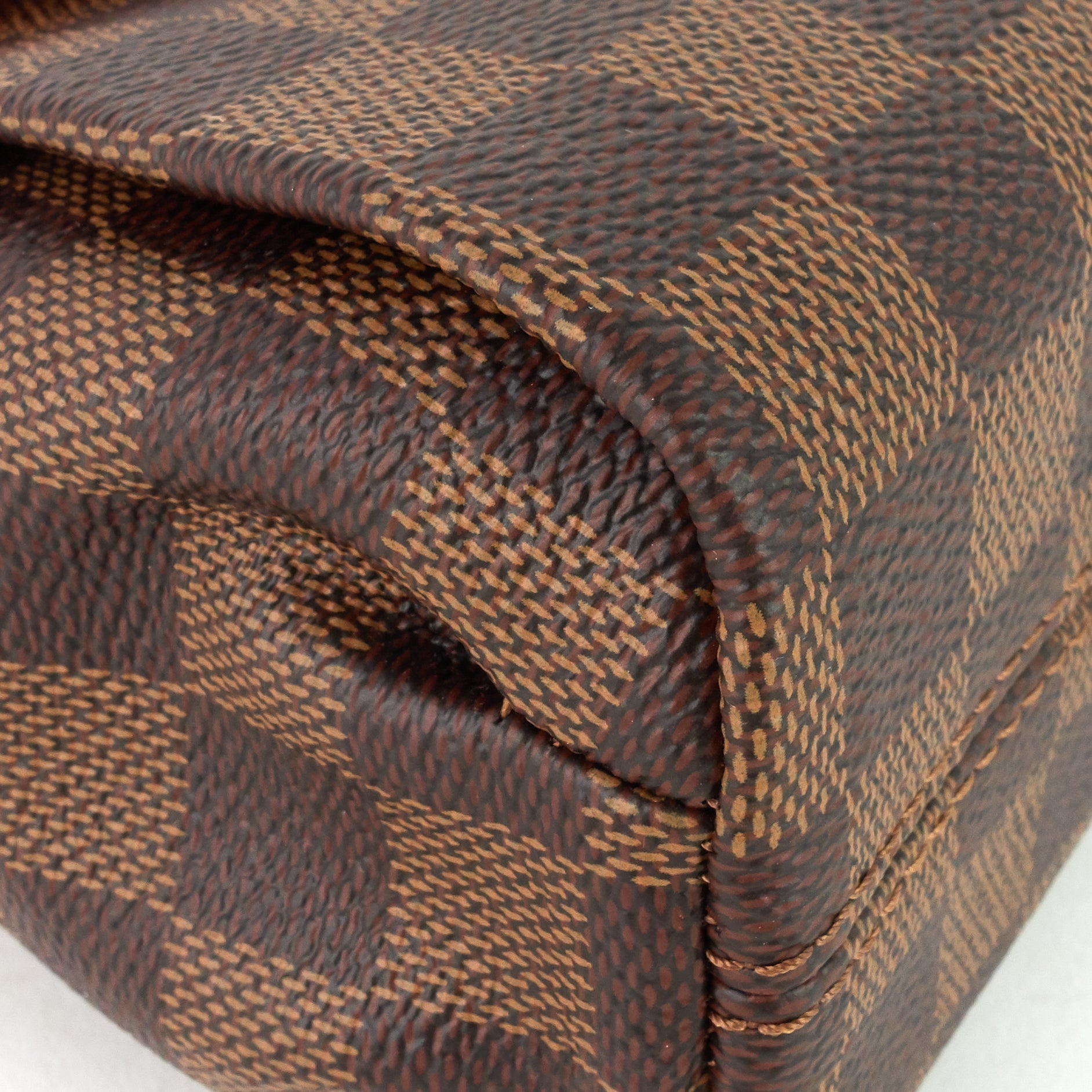 Louis Vuitto Croisette Damier Ebene Canvas Bag