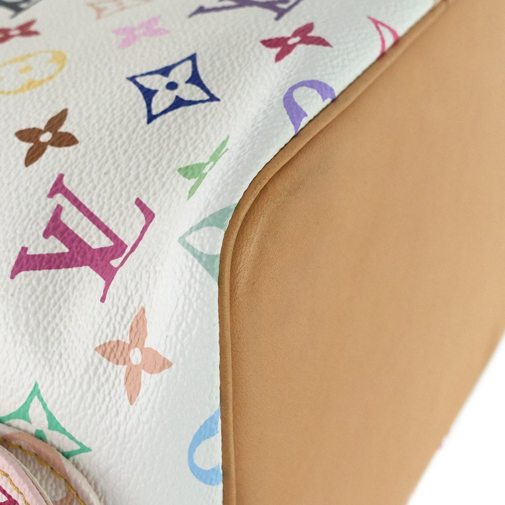 Louis Vuitto Petit NoÃ© Monogram Multicolore Canvas Bag