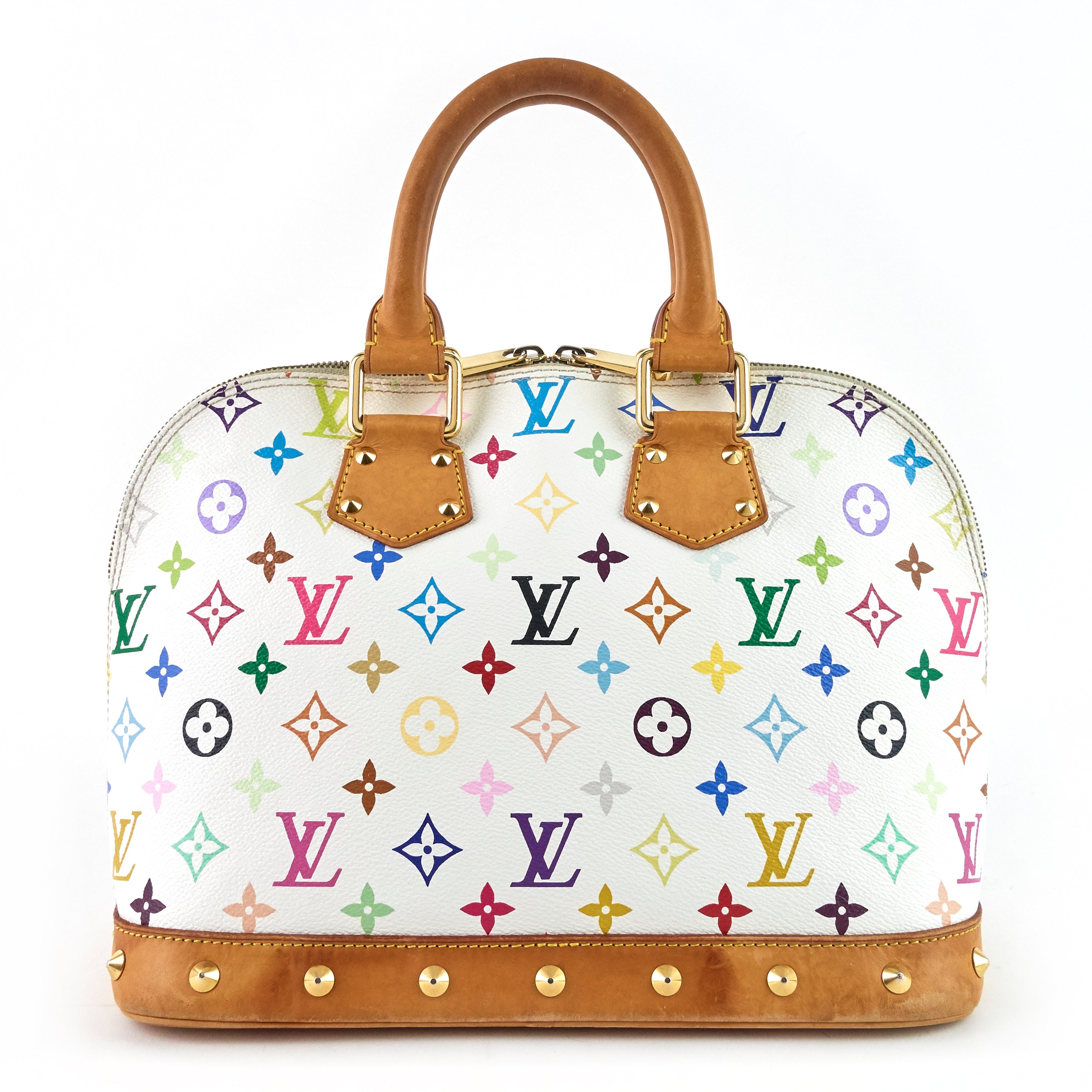 Louis Vuitto Alma Monogram Multicolore Canvas Bag