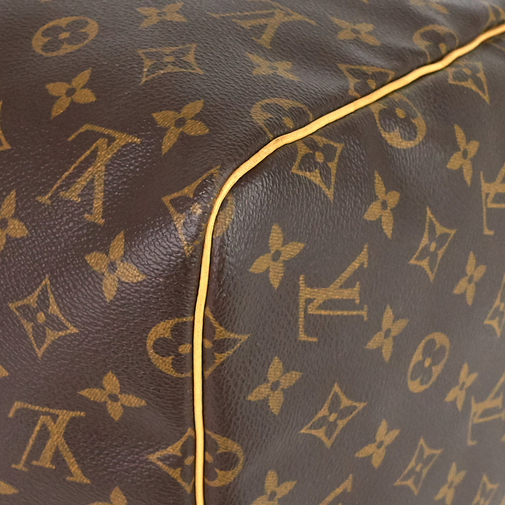 Louis Vuitto Keepall 55 Monogram Canvas Bag
