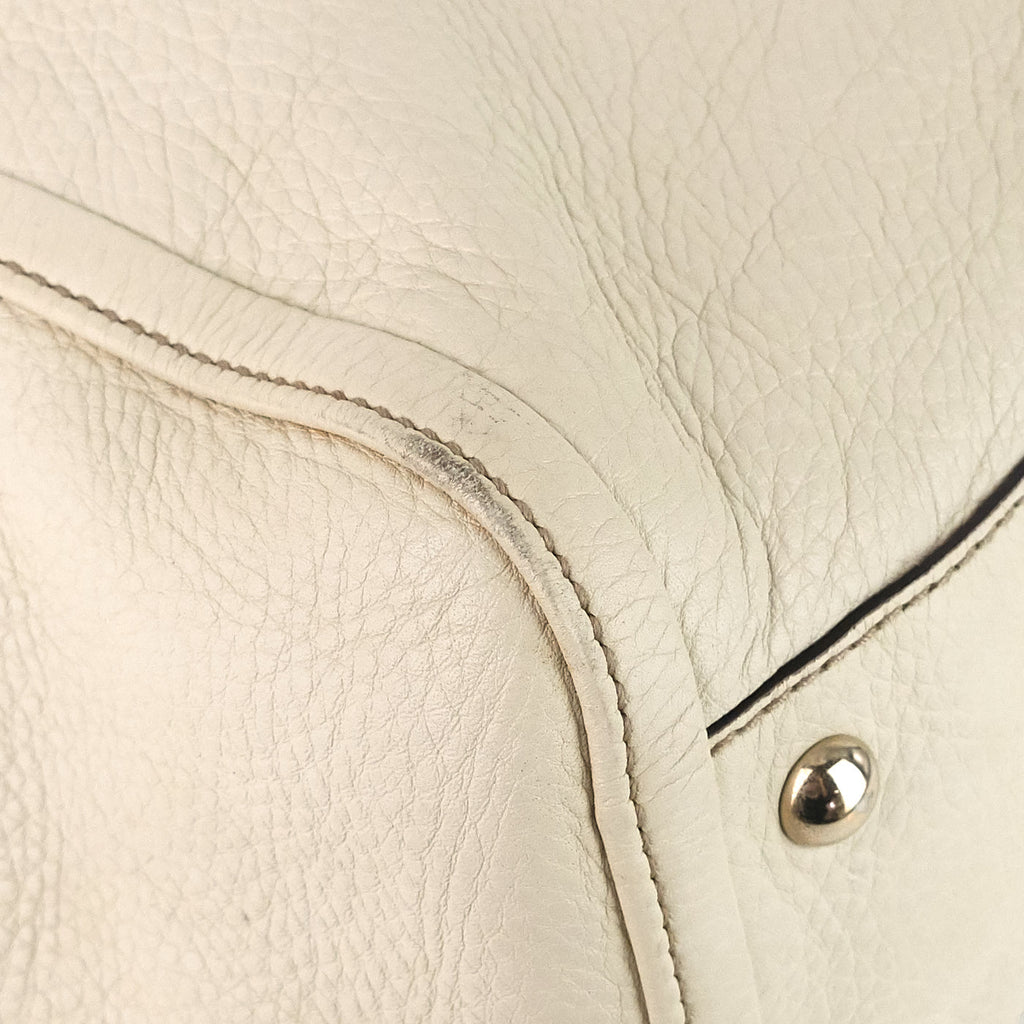 Gucci Soho Working Large Leather Tassels Tote Bag