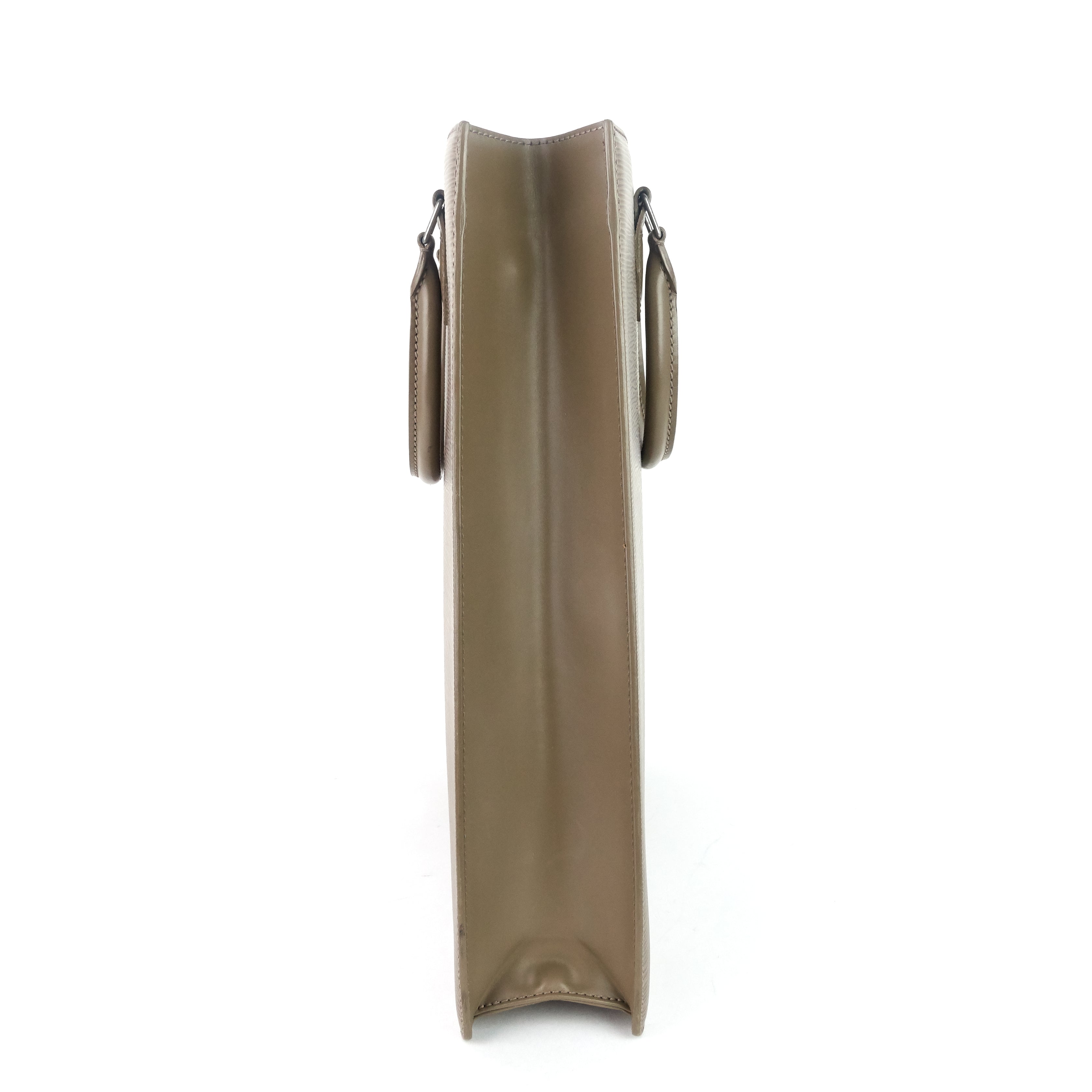 Louis Vuitto Sac Plat GM Brown Epi Leather Bag