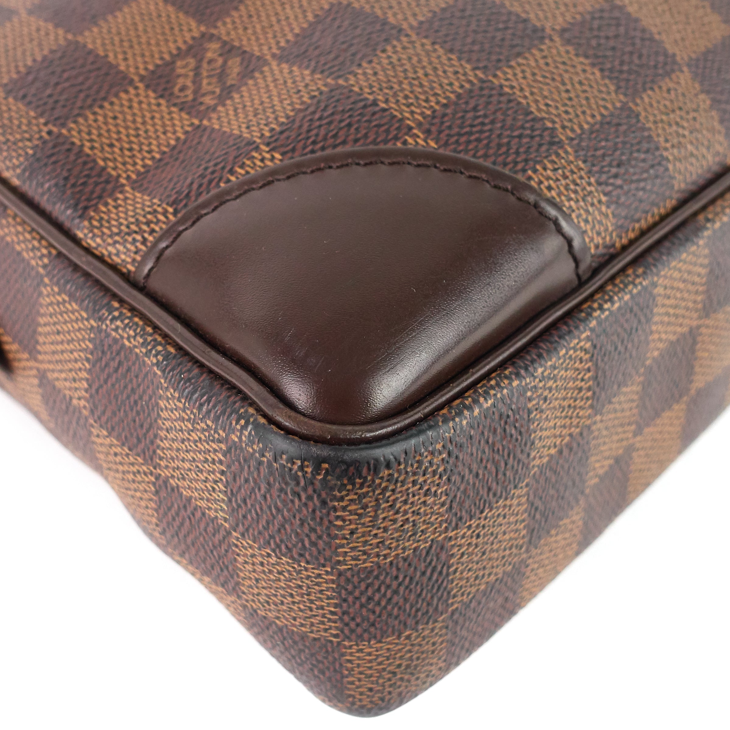 Louis Vuitto Porte-Documents Voyage GM Damier Ebene Canvas Briefcase Bag