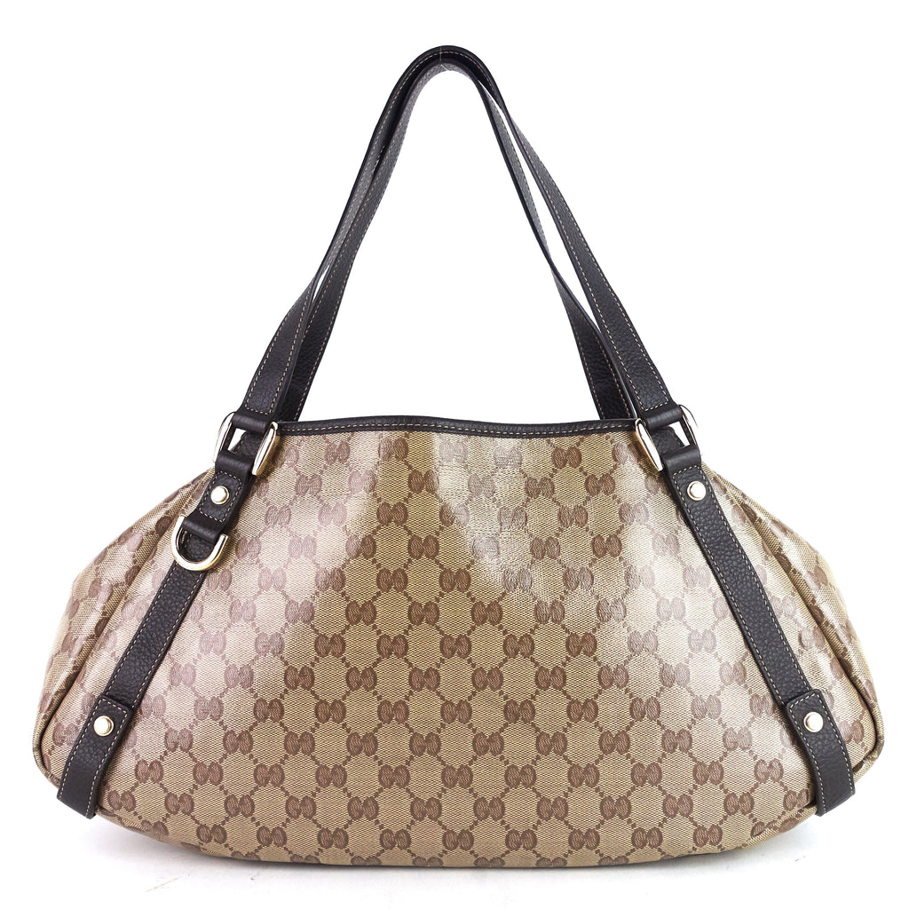 Gucci Pelham Crystal GG Canvas Bag