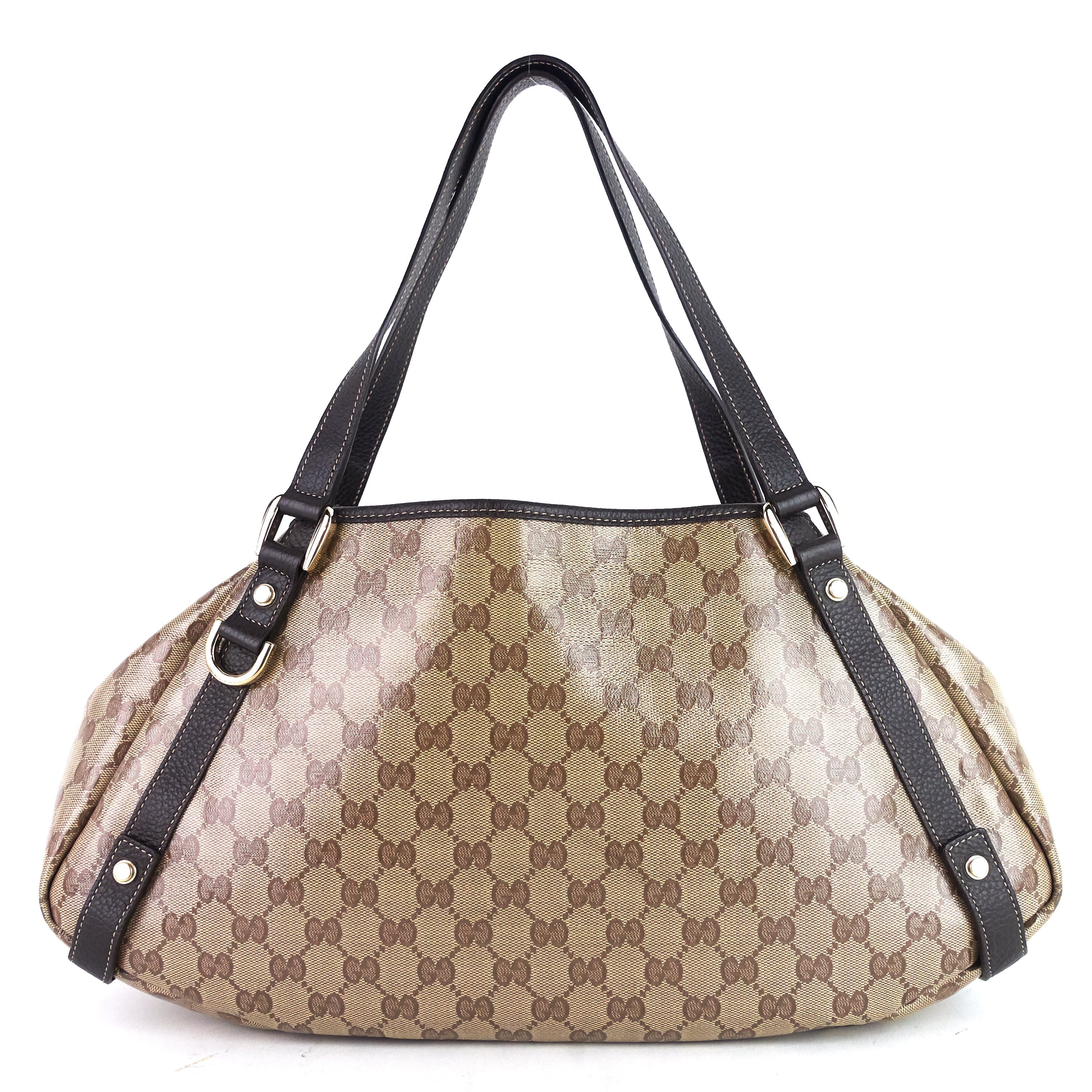Gucci Pelham Crystal GG Canvas Bag