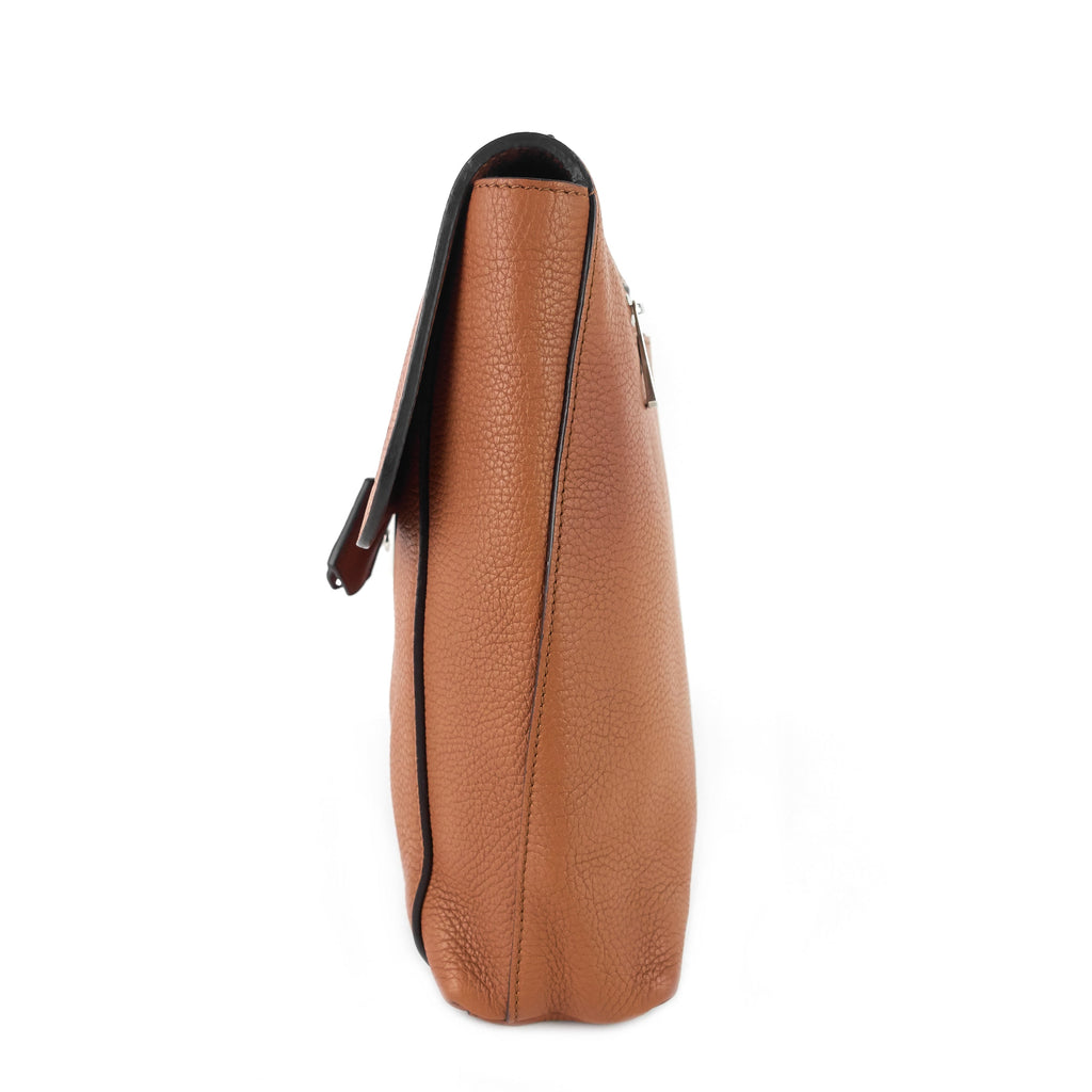 Louis Vuitto Serviette Dorian Taurillon Leather Briefcase Bag