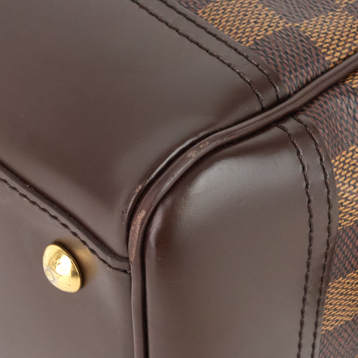 Louis Vuitto Knightsbridge Damier Ebene Canvas Bag
