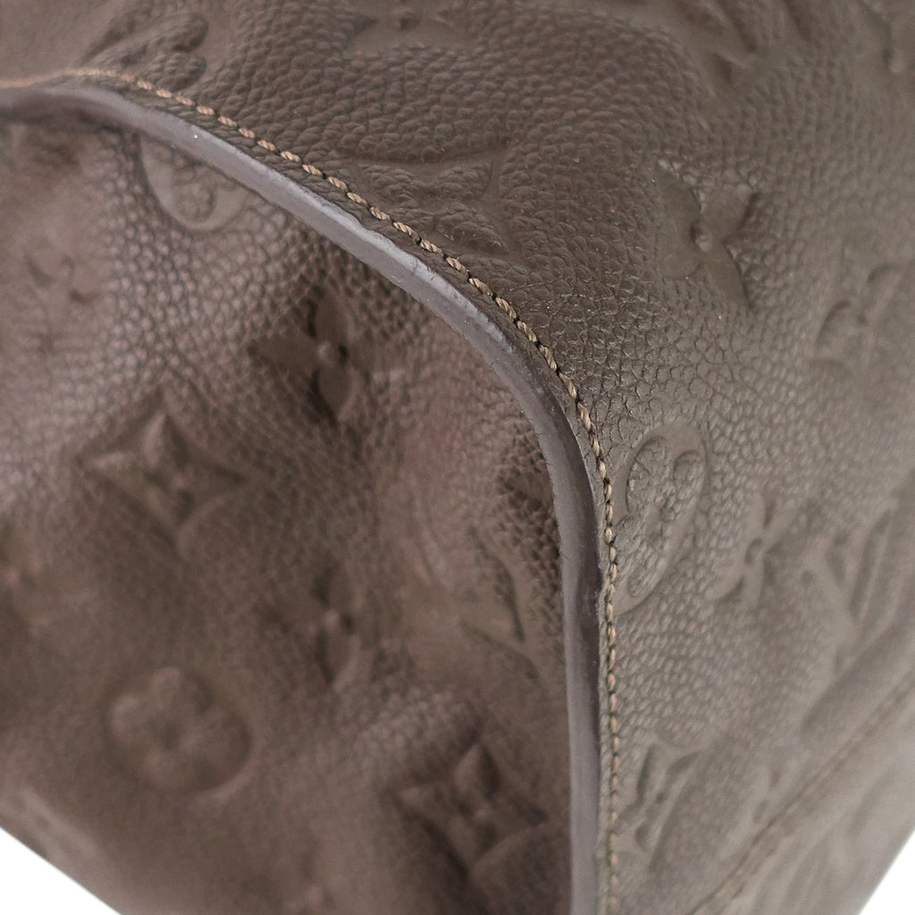 Louis Vuitto Lumineuse Monogram Empreinte Leather Bag
